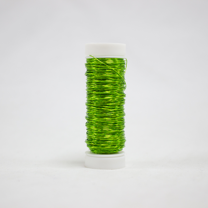 Arame Lacado 0,30mm - 30gr  Verde Maçã